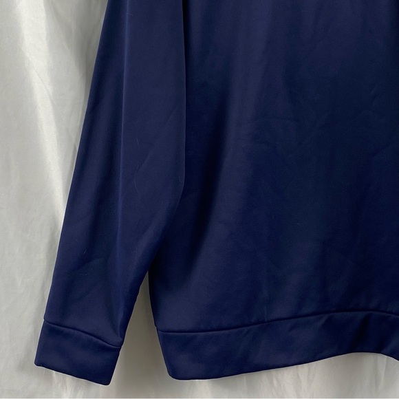 Under Armour Men's 1/4 Zip Up Sweater Blue Size Large - Picture 14 of 16